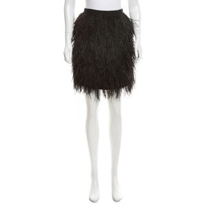 Black Feather Skirt by "Pink Tartan"